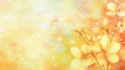 A cheerful yellow soft background with light textures, evoking feelings of happiness and positivity