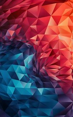 Triangle fluid color gradient abstract background vector illustration for wallpaper banner background card book illustration landing page