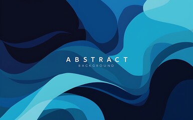 Set illustration vector of abstract background in blue gradient color good to use for banner social media template poster and flyer template