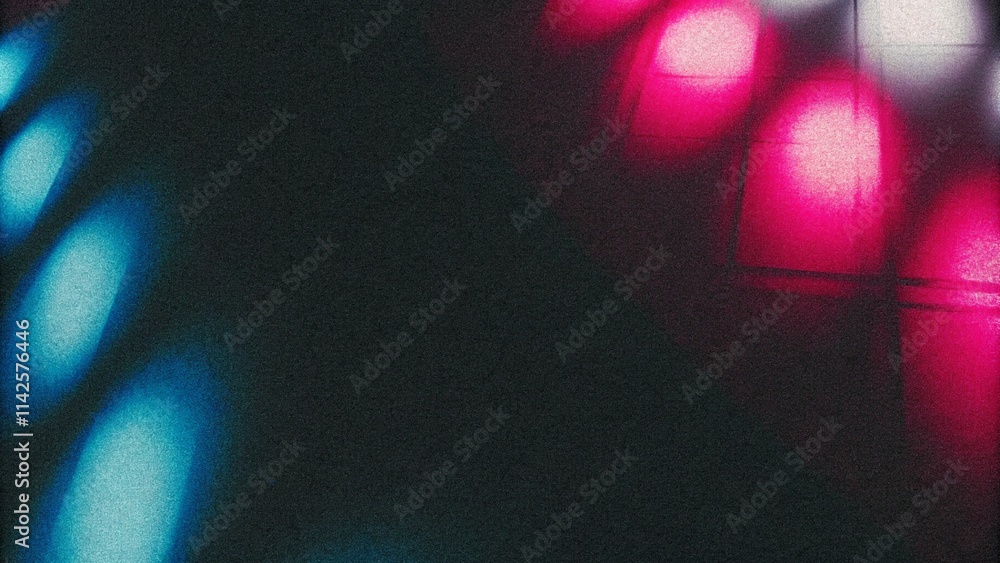 Poster abstract pink and sky blue noise texture color gradient. multicolor gradient background. black blue 
