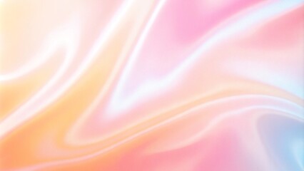 Obraz premium Abstract pink pastel color wave silky fabric background. Soft pink pastel background with a slight gradient, creating a warm, inviting feel for beauty or fashion products. Pink smooth luxury