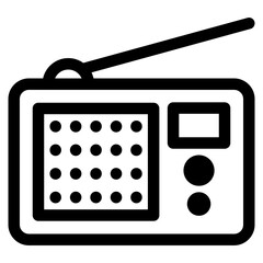 Radio Icon For Design Element