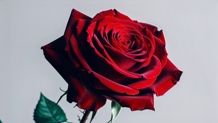 One red rose
