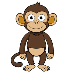 monkey animal  illustration