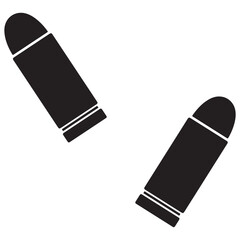 Bullet Silhouette, Bullet Vector Silhouette, Bullet cartoon Silhouette, Bullet illustration, Bullet icon Silhouette, Bullet Silhouette illustration