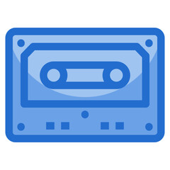 Obraz premium Tape Cassette Icon For Design Element