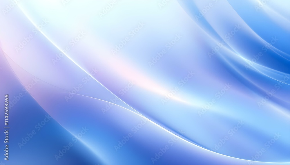 Poster abstract colorful blue pink wave line flowing isolated on a white background for design elements in 