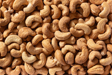Roasted, salted cashew nuts