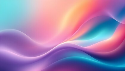Obraz premium Abstract wave lines pattern dynamic colorful light flowing isolated on black background design element in the concept of music. Iridescent wavy liquid blob in a bold holographic style background
