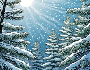 Winter background