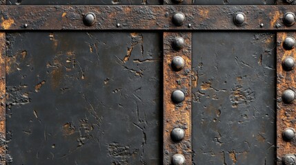 Smooth stainless steel texture with seamless patterns and soft light reflections for a polished design