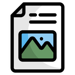 Image File Icon For Design Element