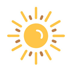 Simple Sunshine Graphic Illustration