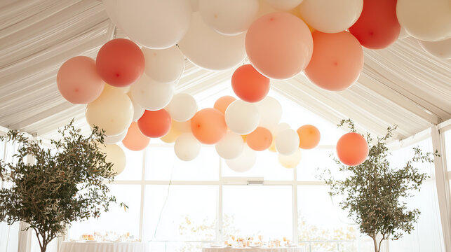 Bright Multicolored Balloons for Celebrations and Events