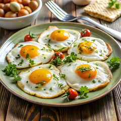 fried eggs