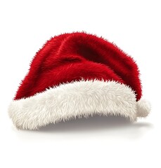 red santa claus hat