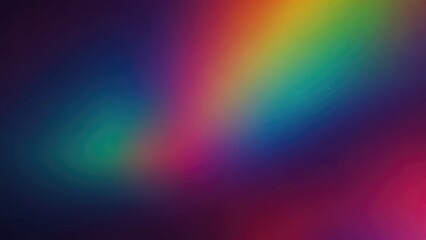 Obraz premium Vibrant abstract gradient with symmetrical colorful light burst