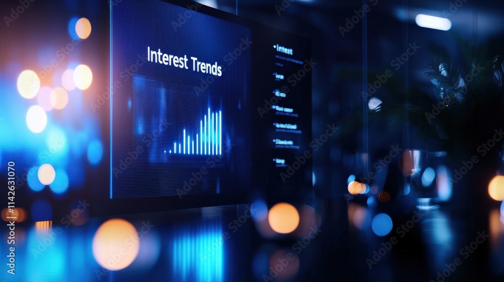 Poster a dynamic boardroom presentation titled 