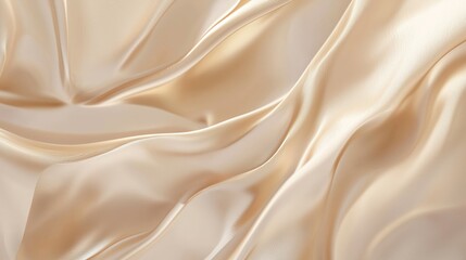 Fototapeta premium Elegant Metallic Gold Gradient Fabric Texture for Sophisticated Backgrounds