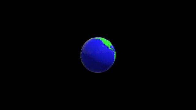 Planet Earth black background. globe features green continents deep blue oceans, nature planet's vibrant ecosystems. Earth day Global business environment conservation web infographics location point