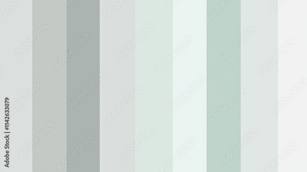 Poster minimalist light gray gradient with soft transitioning tones for design use