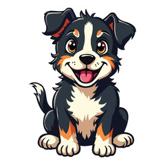 Mascot cartoon characters, Cute vector illustration, Flat modern style, isolated on a white background character.