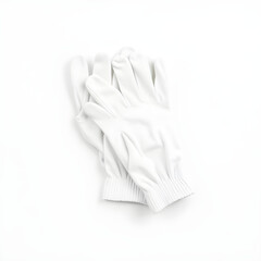 gloves isolated on white