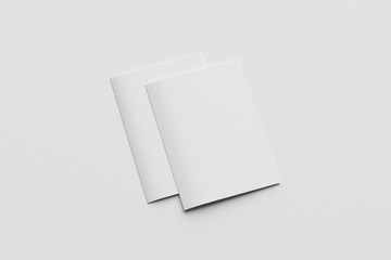 A4 Bifold Brochure Mockup