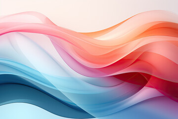 Dynamic, colorful waves flow and blend seamlessly, creating a vibrant and abstract visual experience with smooth transitions between hues.