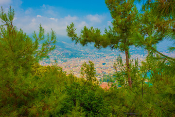 beautiful views of alanya Türkiye for background
