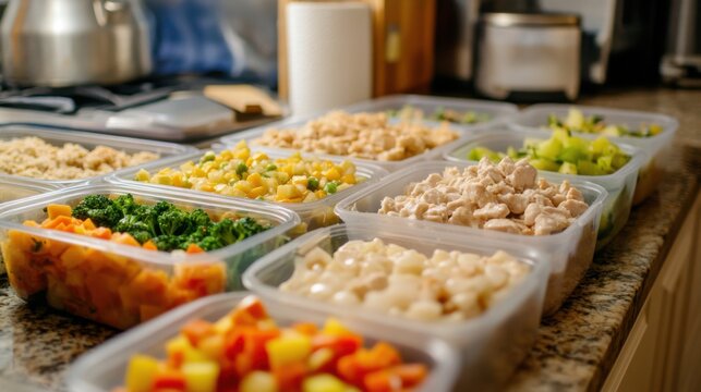 Meal planning simplifies weekday dinners.