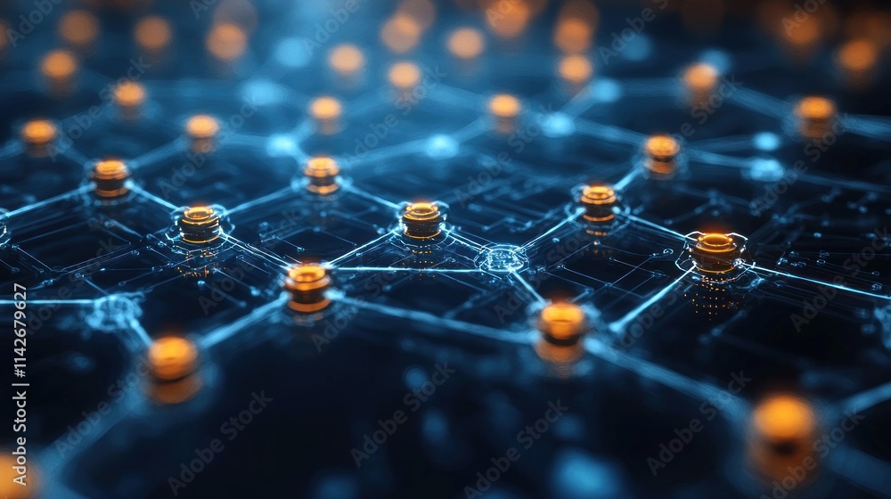 Poster abstract network connection: digital nodes and pathways