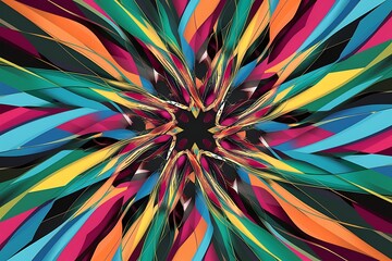 Abstract colorful pattern design and background use for modern design cover poster template brochure decorated flyer banner