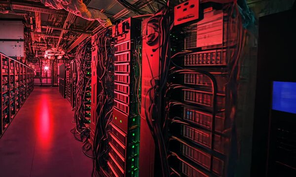 Inside a Data Center: Servers, Cables, and the Heart of the Digital World