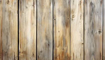 Weathered Vertical Wooden Planks Rustic Texture