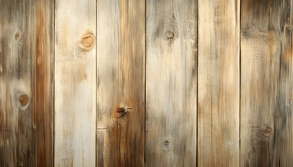 Naklejka premium Weathered Wooden Planks Background Texture