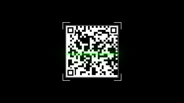 QR code scanner Barcode background, digital scanning indicators technology, advancement, convenience, code scanning Bar digital connectivity infographics innovation smart tech, commerce VACCINATED