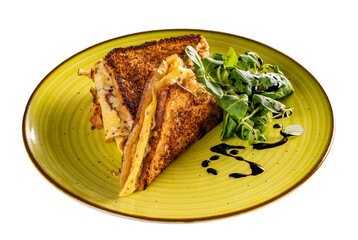 Delicious french toast sandwich