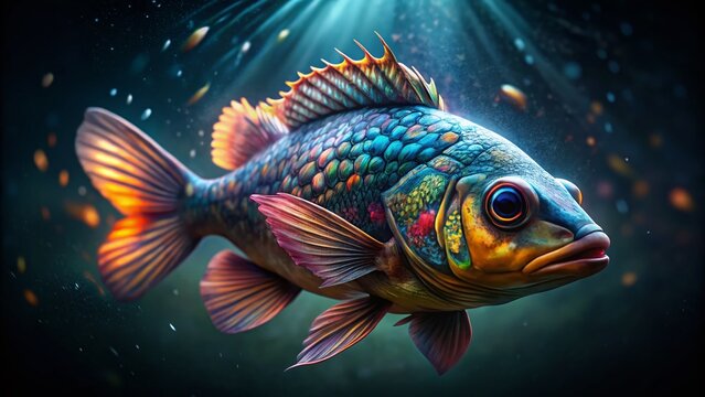 Low Light Cefalo Accaldato Photography: Dark, Moody Fish Image