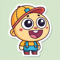 Obraz premium Cartoon Stickers