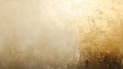 Fototapeta premium A textured abstract background with shades of gold and beige.