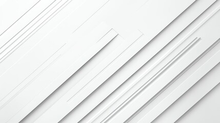 Obraz premium Modern abstract background with sleek, overlapping white lines.