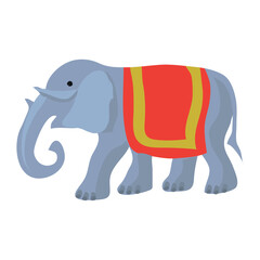 rajasthani elephant clipart used in hindu wedding card designs and indian marriage invitations