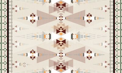 Native jewelry styles of ethnicity geometric pattern background Designs for fabric, clothing, decorative paper, wrapping, embroidery, illustrations, vectors, tribal patterns.