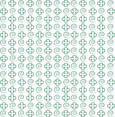 Simple seamless pattern design. EPS vector file. Easily customizable and change to any color