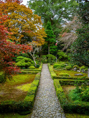 Anraku-ji Temple gardens in north east Kyoto