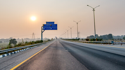 Purvanchal Expressway of Uttar Pradesh, India connects Lucknow to Ghazipur. Purvanchal expressway route also has Barabanki, Amethi, Sultanpur, Ayodhya, Ambedkarnagar and Mau.	