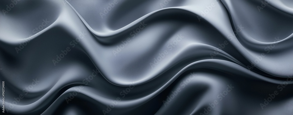 Poster abstract 3d background with curves and swirls