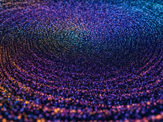 Abstract Swirling Lights Background.