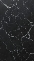 Deep, veined dark marble texture background, glossy, rough, pattern
